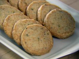 Parmesan and Thyme Crackers