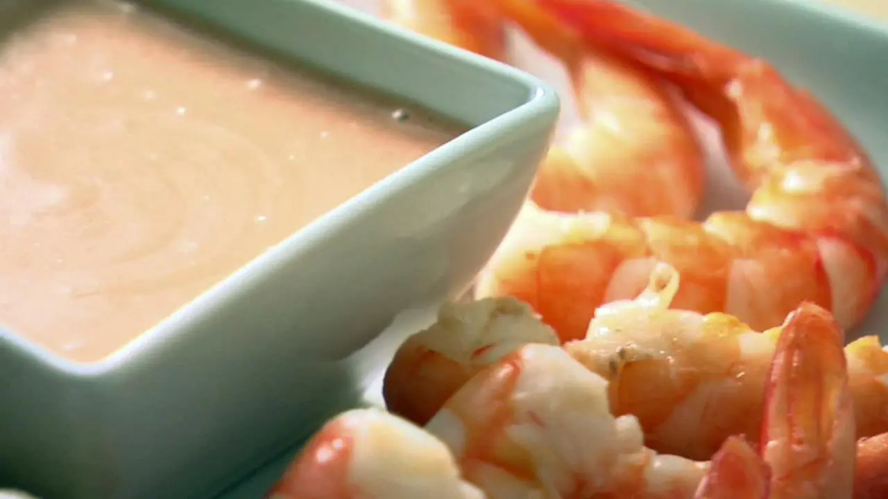Shrimp With Russian Dressing