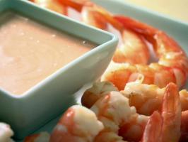 Shrimp with Russian Dressing