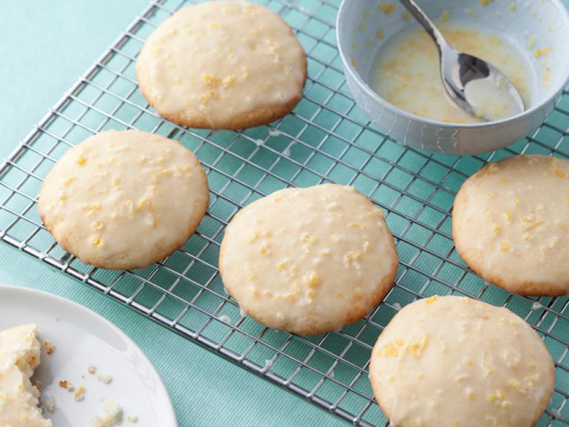 Lemon Ricotta Cookies With Lemon Glaze Recipe Giada De Laurentiis Food Network