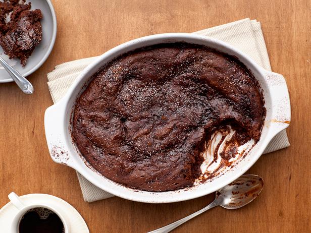 Malted Chocolate Pudding Cake image