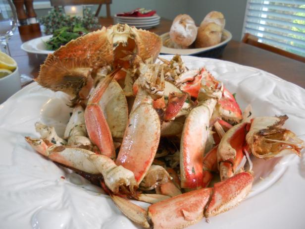 Oven-Roasted Crab 