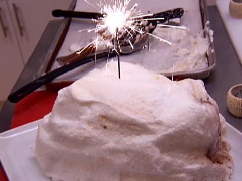 Rocky Road Horror Picture Show Baked Alaska