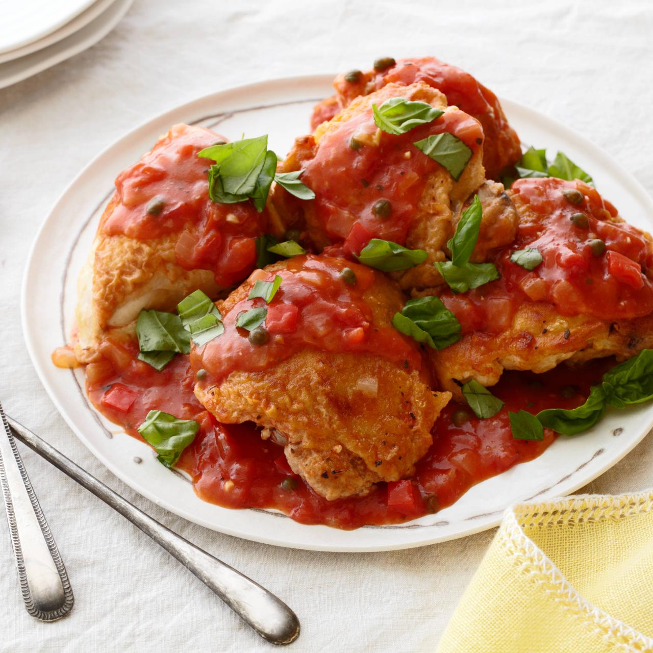 Chicken Cacciatore - Cafe Delites