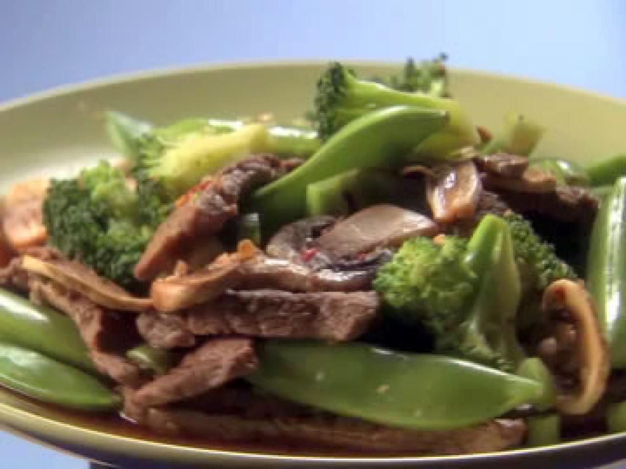 Chop-Chop Beef Stir-Fry Recipe, Cooking Channel