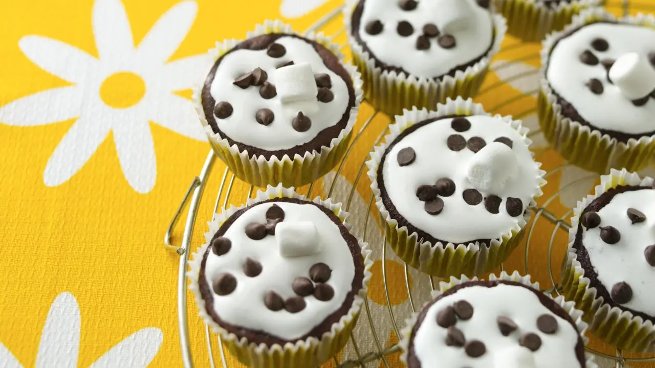 Chocolate Marshmallow Cupcakes