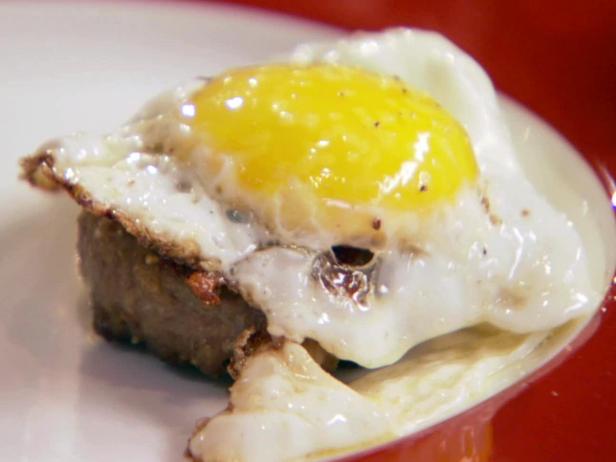 Your Own Blended Pork Sausage and Fried Eggs image