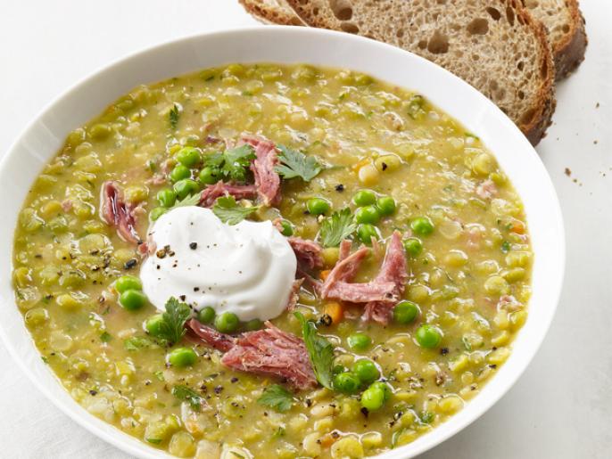 SlowCooker Split Pea Soup Recipe Food Network Kitchen Food Network