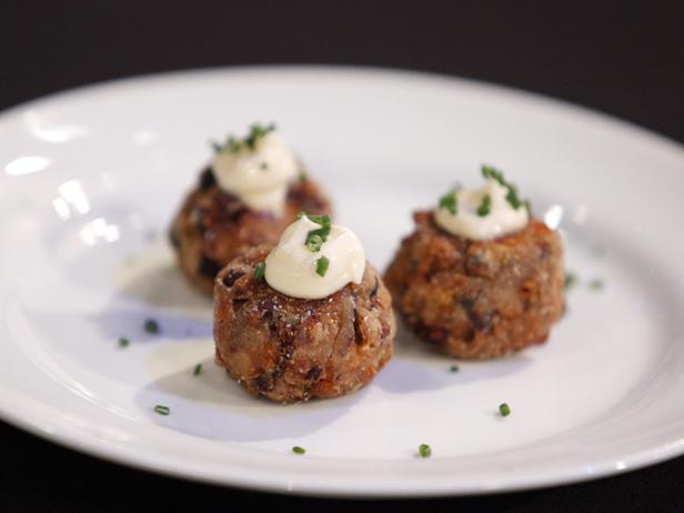 Black Bean Taco Fritters with Spicy Mayo