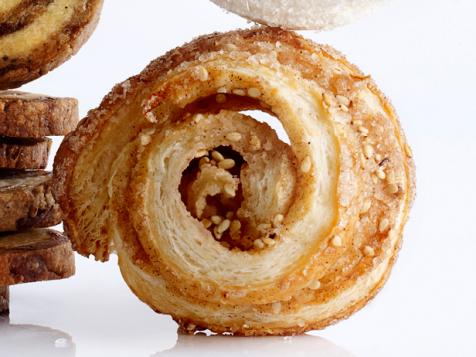 Golden Sesame Roll-Ups