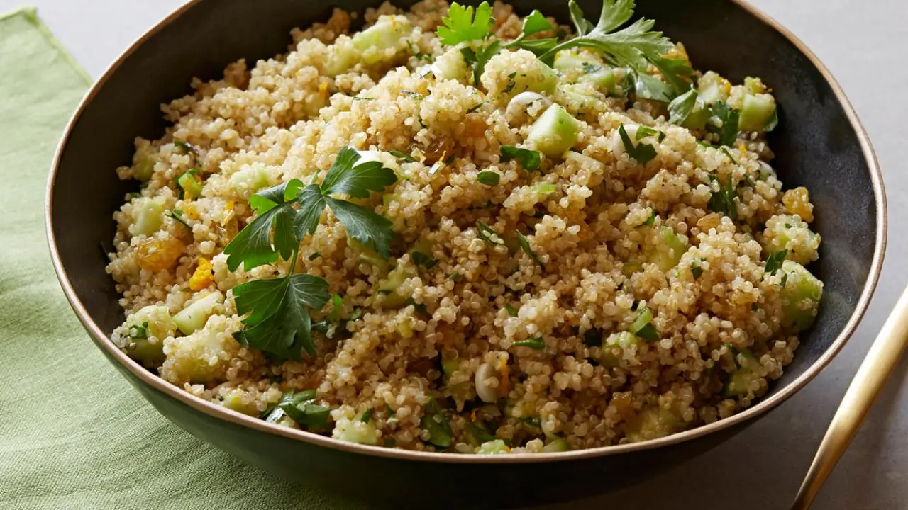 Golden Sunshine Quinoa Salad