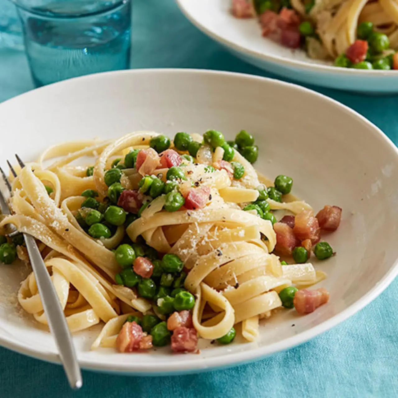 Pasta, Pancetta and Peas