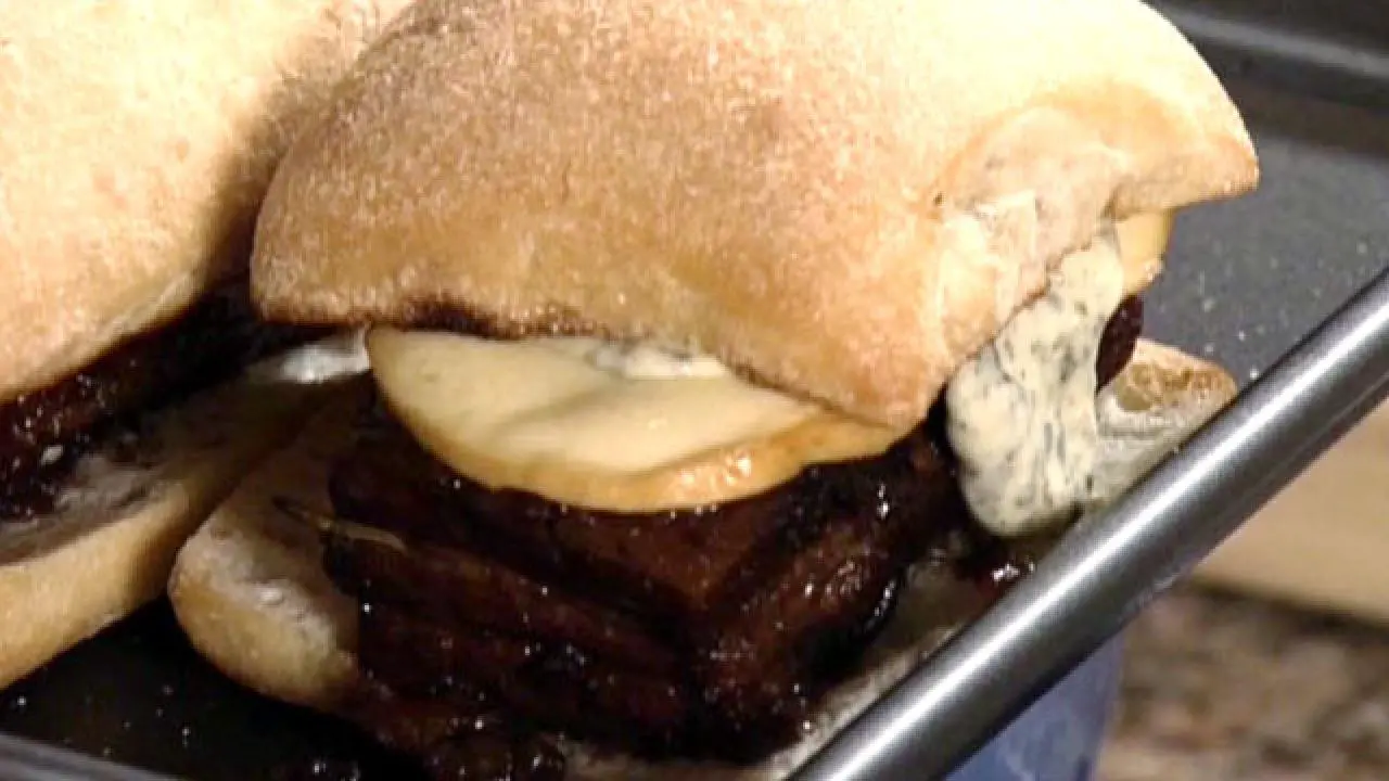 Braised Pork Belly Sandwich