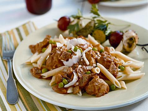 Chicken With Peas, Parmesan and Prosciutto