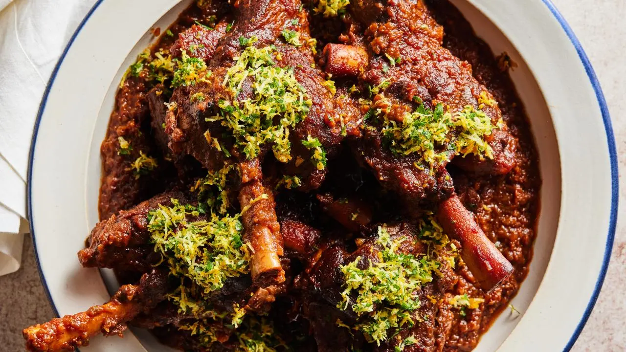 Braised Lamb Shanks