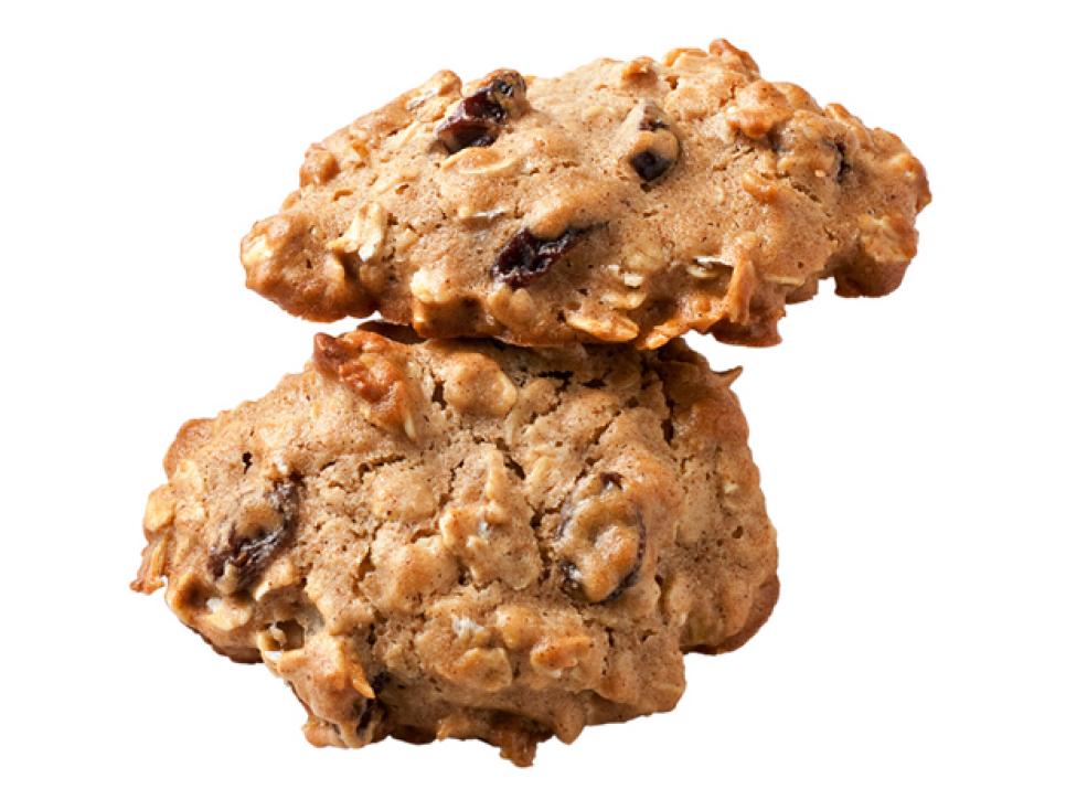 Honey Oatmeal-Raisin Cookies.