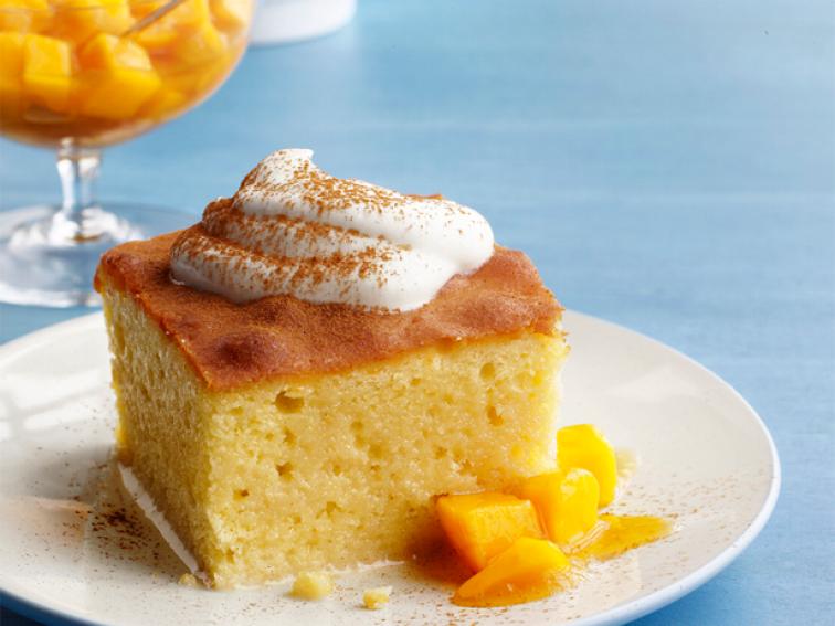 Tres Leches Cake with Mango Recipe Food Network Kitchen Food Network
