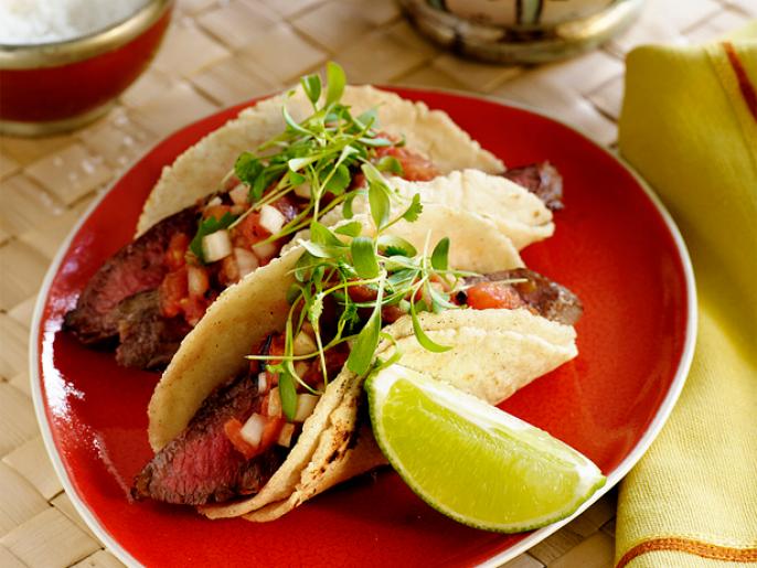 Carne Asada Tacos Recipe Aarón Sánchez Food Network