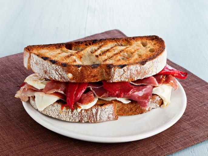 Prosciutto And Mozzarella Panini Recipe Emeril Lagasse Cooking Channel