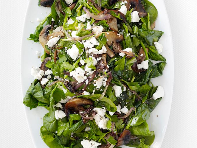 Warm Spinach Salad Recipe | Food Network Kitchen | Food Network