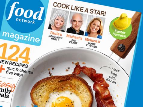Food Network Magazine: April 2010 Recipe Index