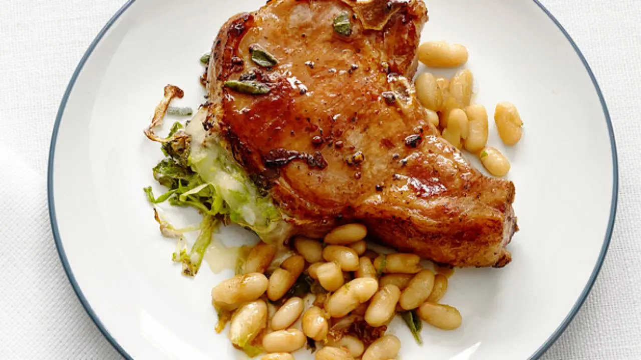 Cheese-Stuffed Pork Chops