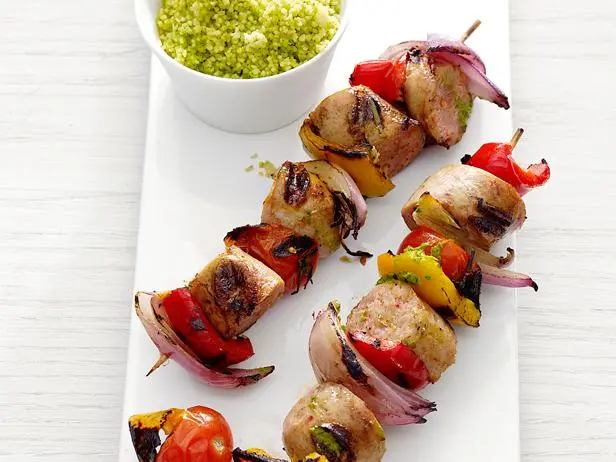 Sausage and Pepper Skewers