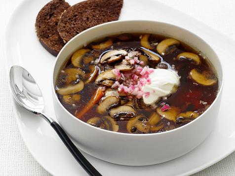 Mushroom-Caraway Soup