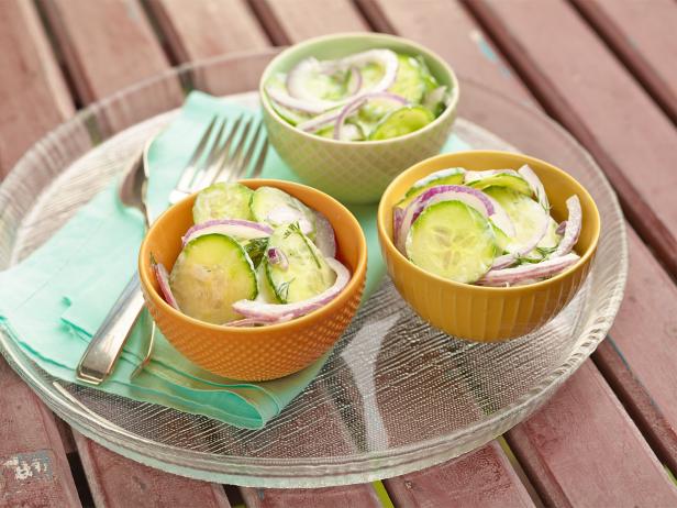 Creamy Cucumber Salad Recipe Ina Garten Food Network