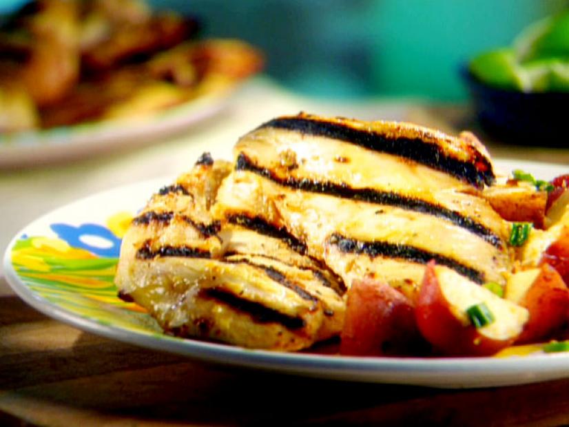 Easy grilled honey dijon chicken grilled to perfection.