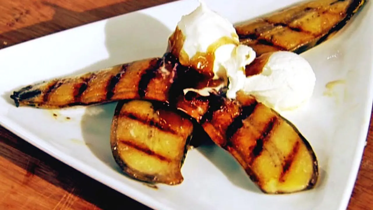 Grilled Bananas Foster