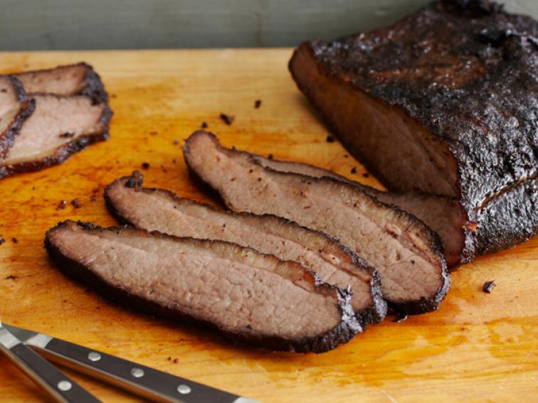 Smoked BBQ Brisket Recipe | Bobby Flay | Food Network