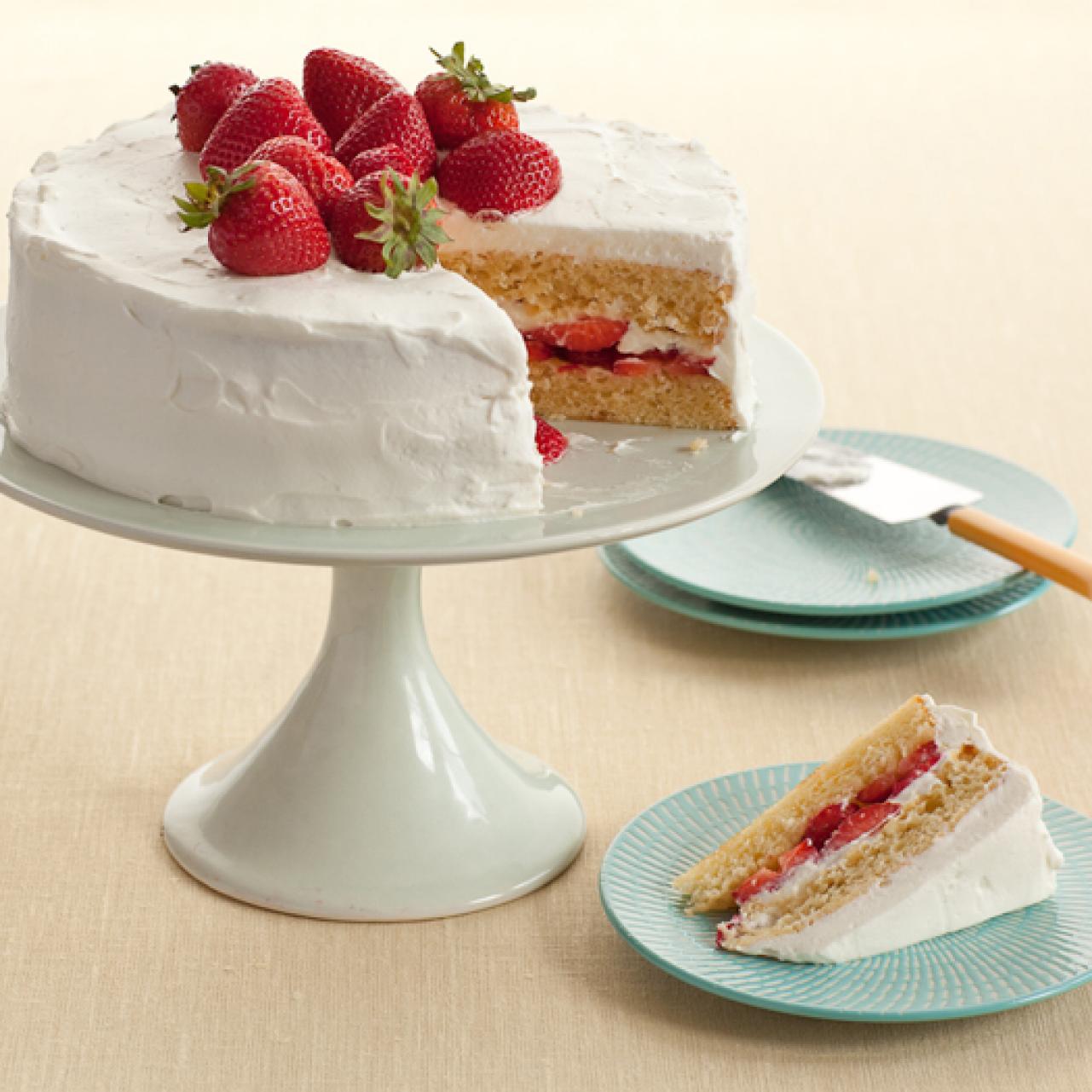 Strawberry Shortcake Ice Cream Cake Recipe, Valerie Bertinelli