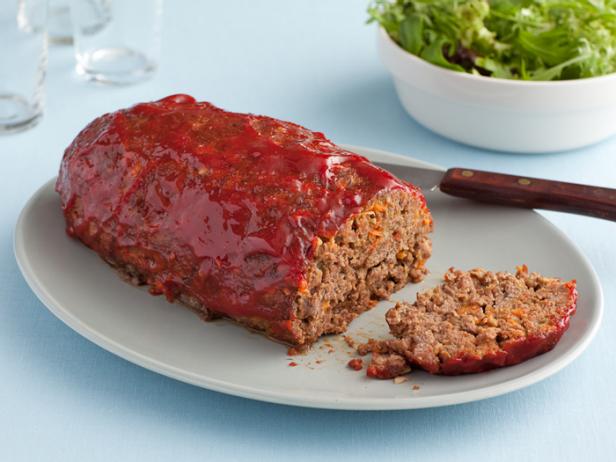 How long do i cook meatloaf and at what temperature Good Eats Meatloaf Recipe Alton Brown Food Network
