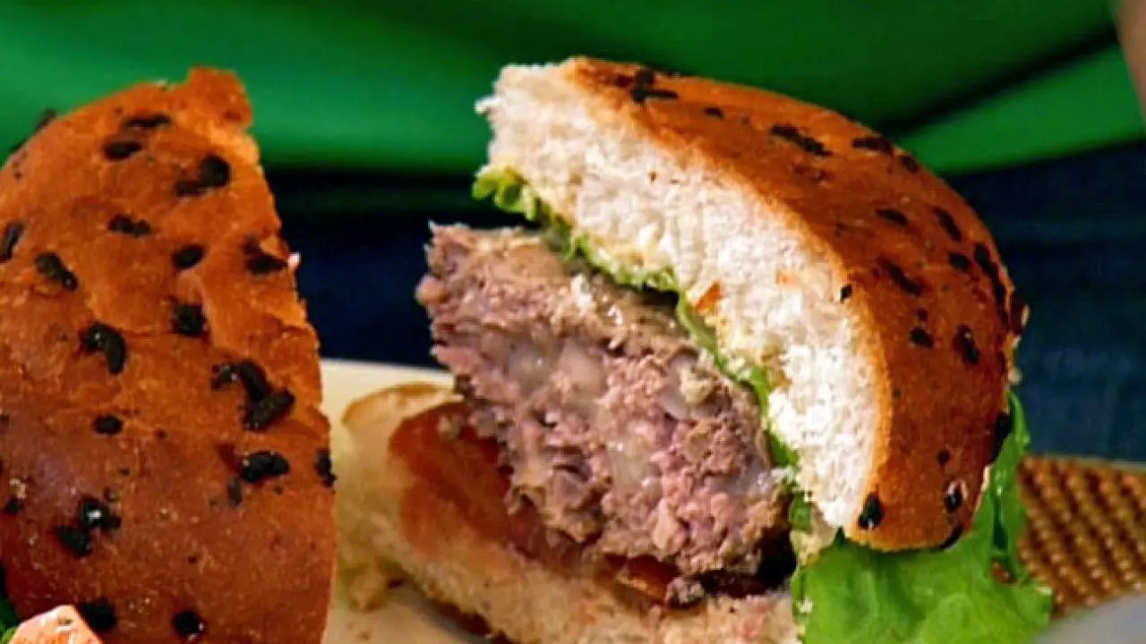Pat's Stuffed Turkey Burgers
