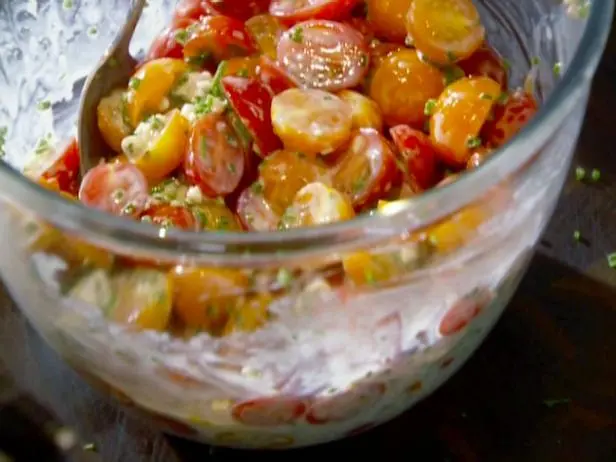 food network blue cheese dressing Wedge Salad with Crispy Bacon and Blue Cheese Dressing