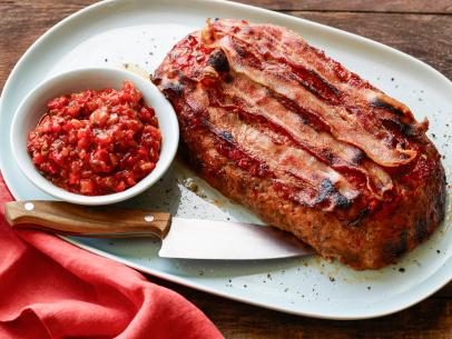 Dad's Meatloaf with Tomato Relish