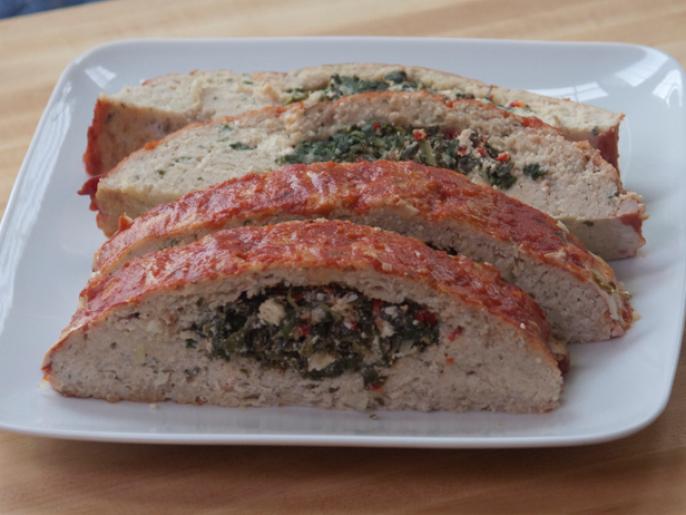 Stuffed Turkey Meatloaf Recipe Aaron McCargo Jr. Food Network