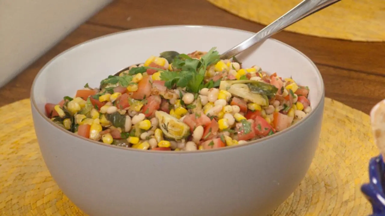 Brussels Sprout Succotash