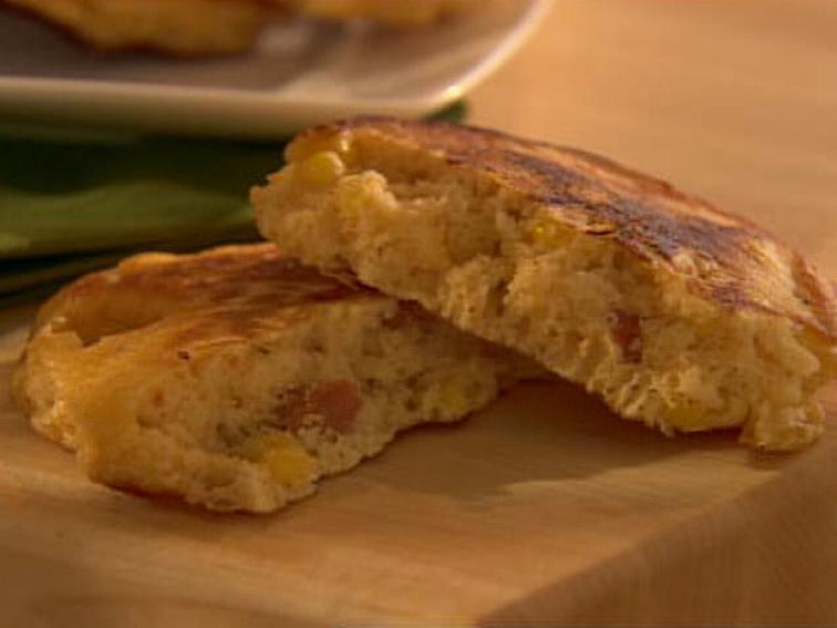 Andouille Sausage Corn Fritters Recipe Aaron McCargo Jr. Food Network
