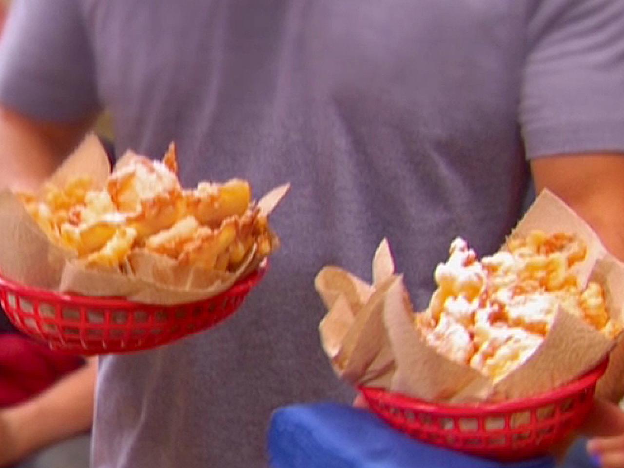 Philly Dutch-style Funnel Cakes Recipe | Dave Lieberman | Food Network