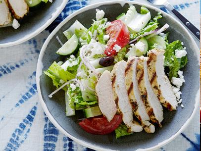 greek-salad-with-oregano-marinated-chicken-recipe