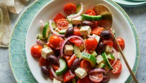 The Barefoot Contessa Makes Her Greek Salad Recipe