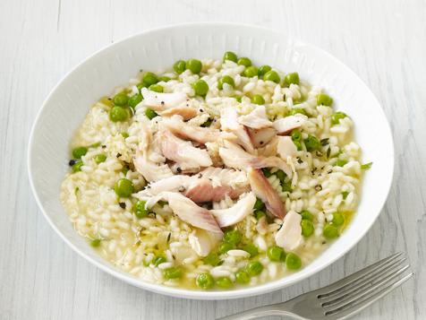 Rice and Peas with Trout