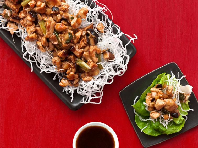 AlmostFamous Chicken Lettuce Wraps Recipe Food Network