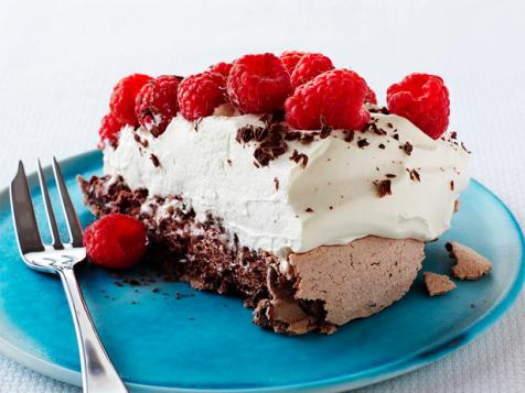 Chocolate Raspberry Pavlova