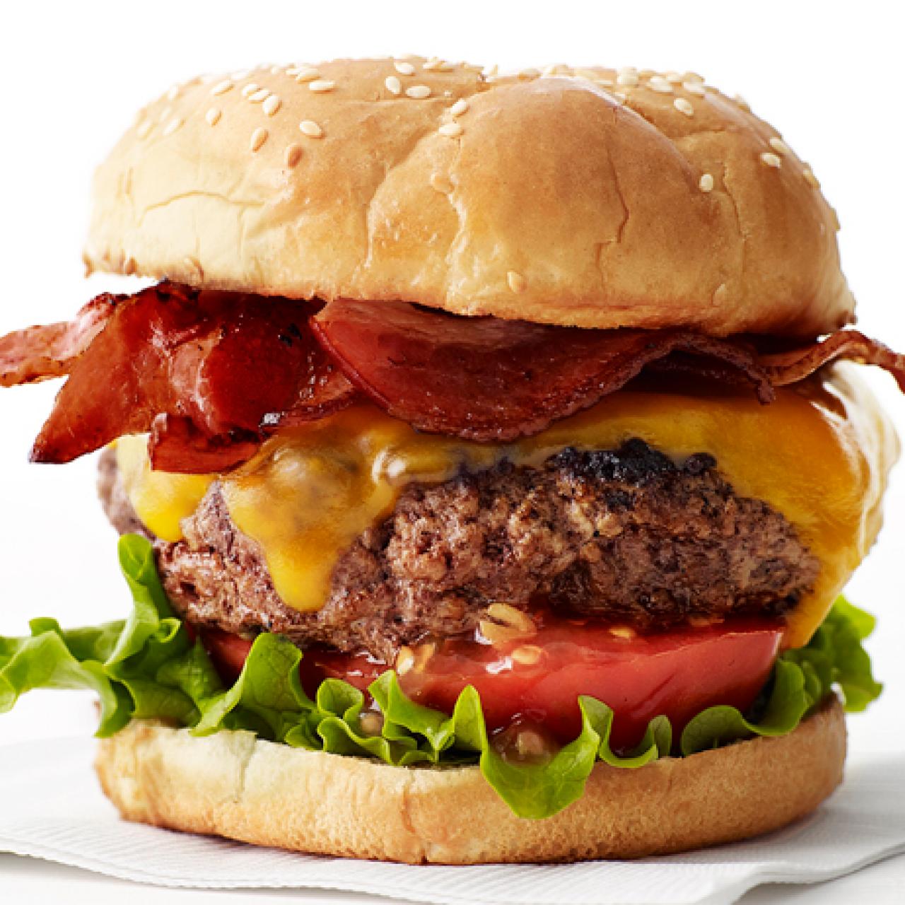 Bacon Cheese Burger Recipe, Food Network Kitchen