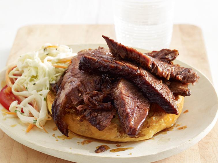 SlowCooker Brisket Sandwiches Recipe Food Network Kitchen Food Network