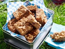 Guy Fieri redefines blondies with this riff on the classic bar cookie. He starts his batter by whipping cream cheese with butter, and the result is a light, standout snack-cakey treat.
