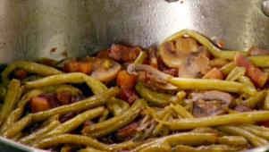 Bacon Braised String Beans